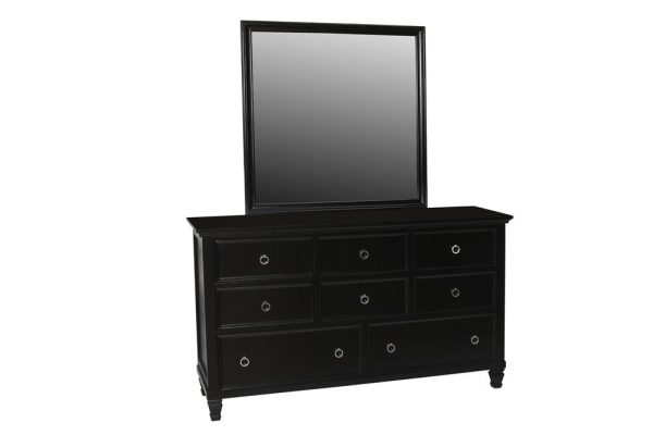 TAMARACK DRESSER- BLACK Fashion