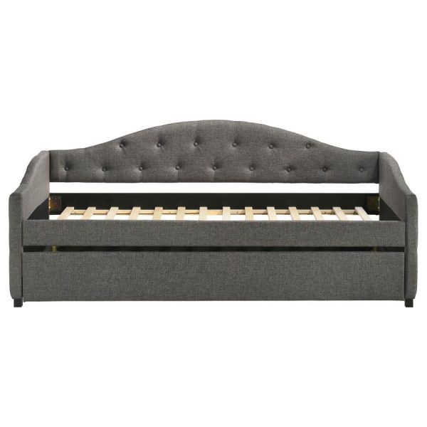 Sadie Grey Twin Daybed W  Trundle on Sale