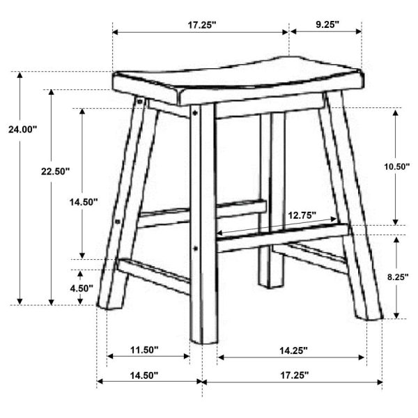 Durant Brown Counter Stool Fashion