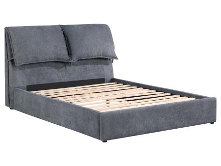 Laurel Grey Eastern King Bed Online now