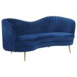 Sophia Blue 3 Pc Sofa Set Hot on Sale