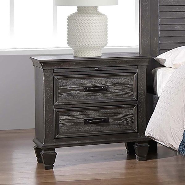 Franco Grey Nightstand Online