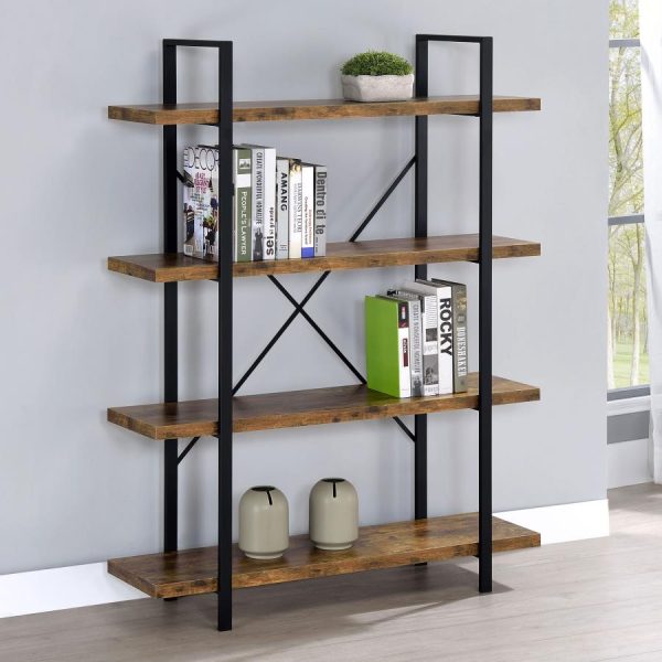 Cole Brown Bookcase For Cheap