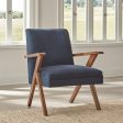 Cheryl Blue Accent Chair For Cheap