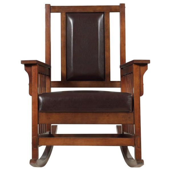 Ida Brown Rocking Chair For Cheap