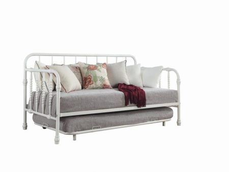 Marina White Twin Daybed W  Trundle Sale