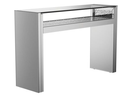 Edna Silver Console Table Cheap