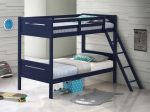 Littleton Blue Twin   Twin Bunk Bed Fashion