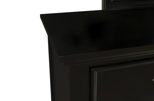 TAMARACK DRESSER- BLACK Fashion