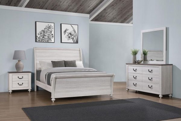 Stillwood Grey California King Bed 4 Pc Set Online now