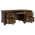 Hartshill Brown Executive Desk Cheap