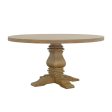 Florence Brown 60 rd Dining Table Supply