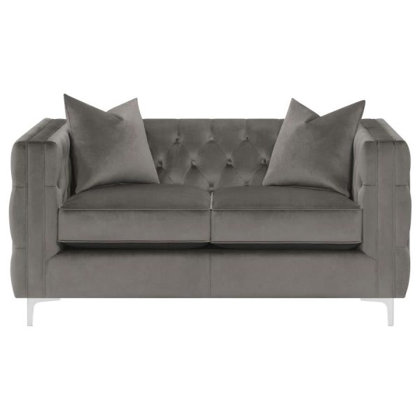 Phoebe Grey Loveseat Sale