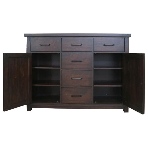 Calandra Brown Sideboard Cheap