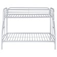 Morgan Silver Twin   Full Bunk Bed For Cheap