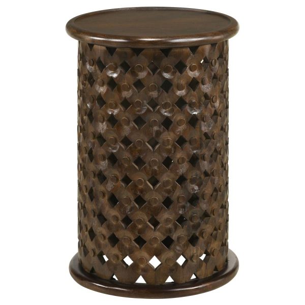 Krish Brown Side Table For Sale