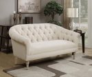 Billie Beige Loveseat Discount