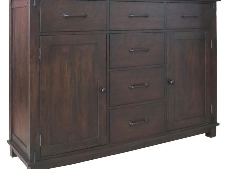 Calandra Brown Sideboard Cheap