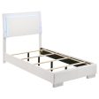 Felicity White Twin Bed 5 Pc Set Supply