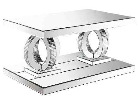 Breena Silver Coffee Table For Sale