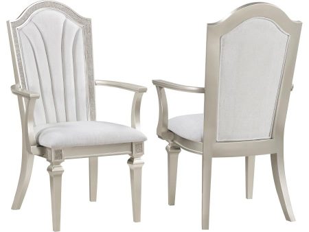 Evangeline Ivory Arm Chair Hot on Sale