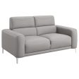 Glenmark Grey Loveseat Sale