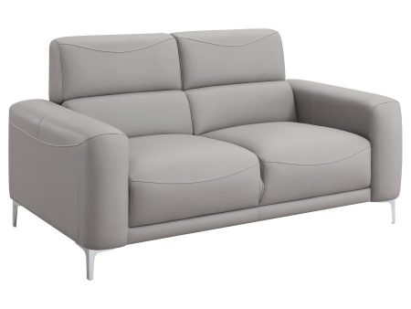 Glenmark Grey Loveseat Sale