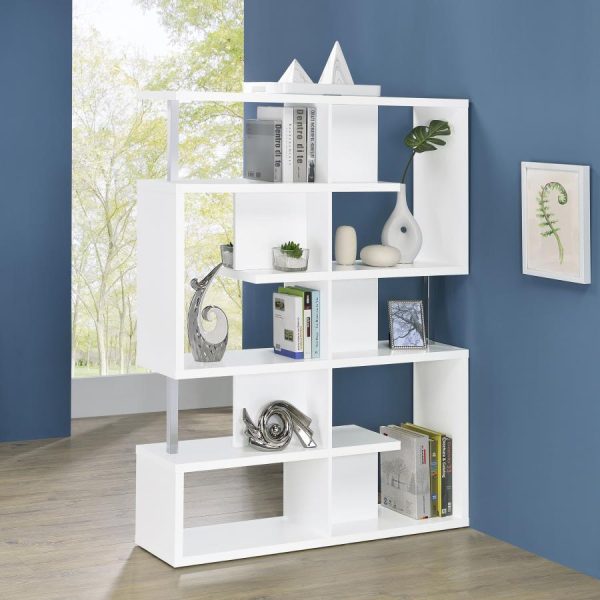 Hoover White Bookcase For Discount