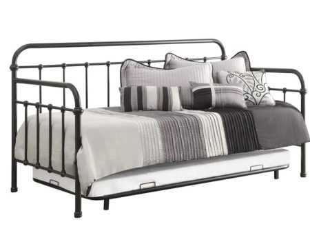 Livingston Brown Twin Daybed W  Trundle Online now