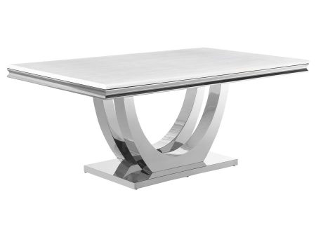 Kerwin White Dining Table Online Sale