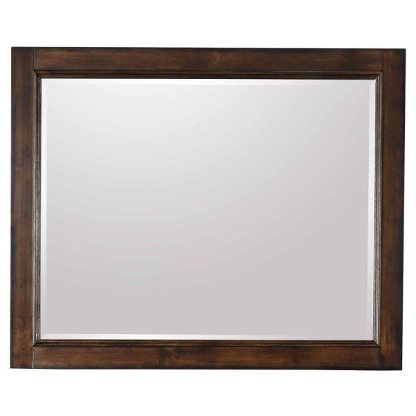 Elk Grove Brown Dresser Mirror Discount