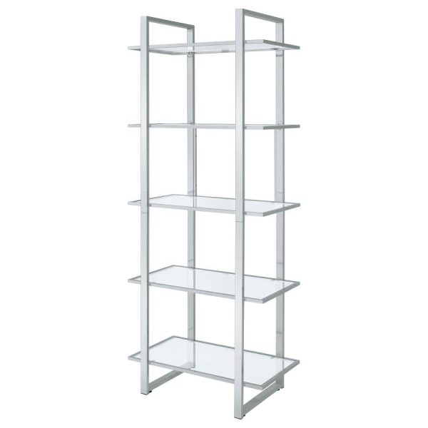 Hartford Silver Bookcase on Sale