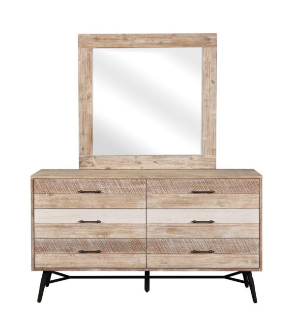 Marlow Brown Dresser Mirror Online Hot Sale