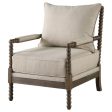 Blanchett Beige Accent Chair Online now