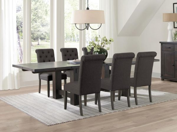 Calandra Brown 7 Pc Dining Set Sale