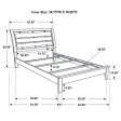 Serenity Grey Twin Bed Sale