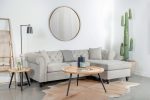 Cecilia Beige Sectional Hot on Sale