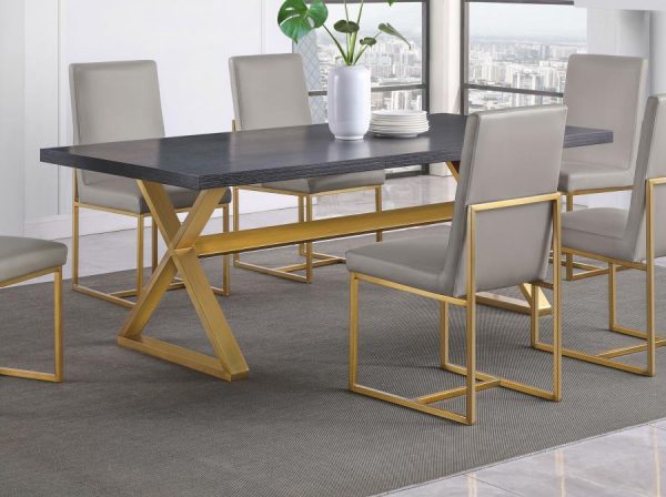 Conway Brown Dining Table Discount