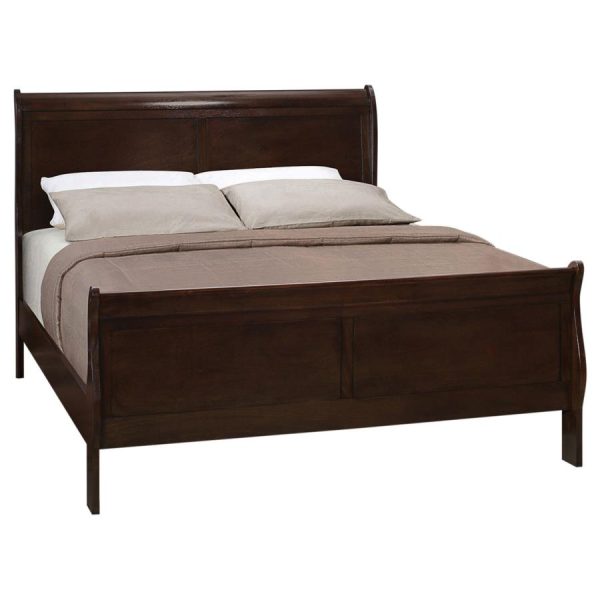 Louis Philippe Brown Full Bed Fashion