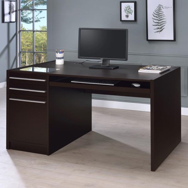 Halston Brown Computer Desk Sale