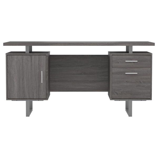 Lawtey Grey Computer Desk Discount