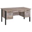 Samson Brown Computer Desk For Cheap