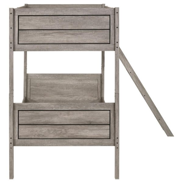 Ryder Grey Twin   Twin Bunk Bed Sale