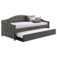 Sadie Grey Twin Daybed W  Trundle on Sale