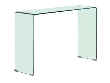 Ripley Clear Sofa Table For Sale