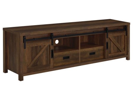 Madra Brown 79  Tv Stand Cheap