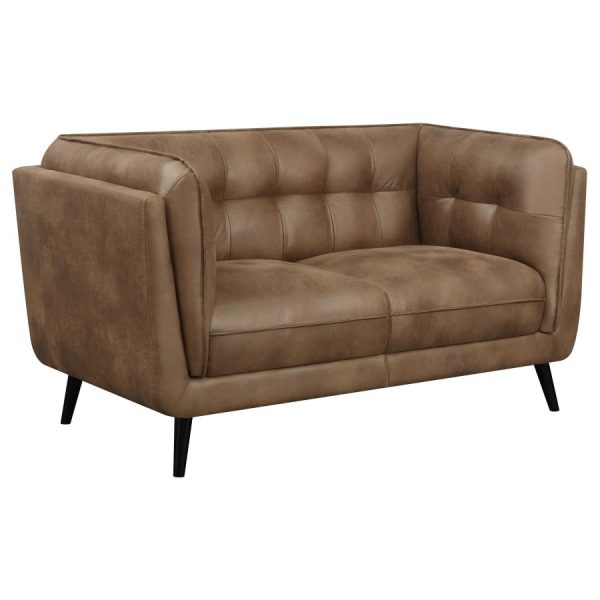 Thatcher Brown 3 Pc Sofa Set Discount