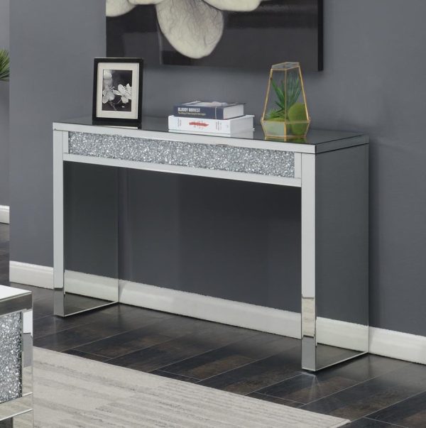 Gillian Silver Sofa Table For Discount