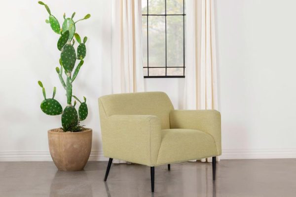 Darlene Yellow Accent Chair For Discount