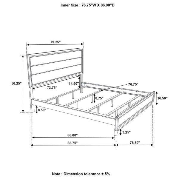 Watson Grey California King Bed Online